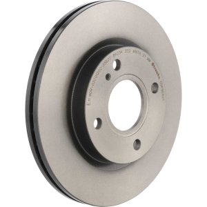 Ford Fiesta Brake Rotor (1) - Rear - Brembo OE - UV Coated - `14-`19